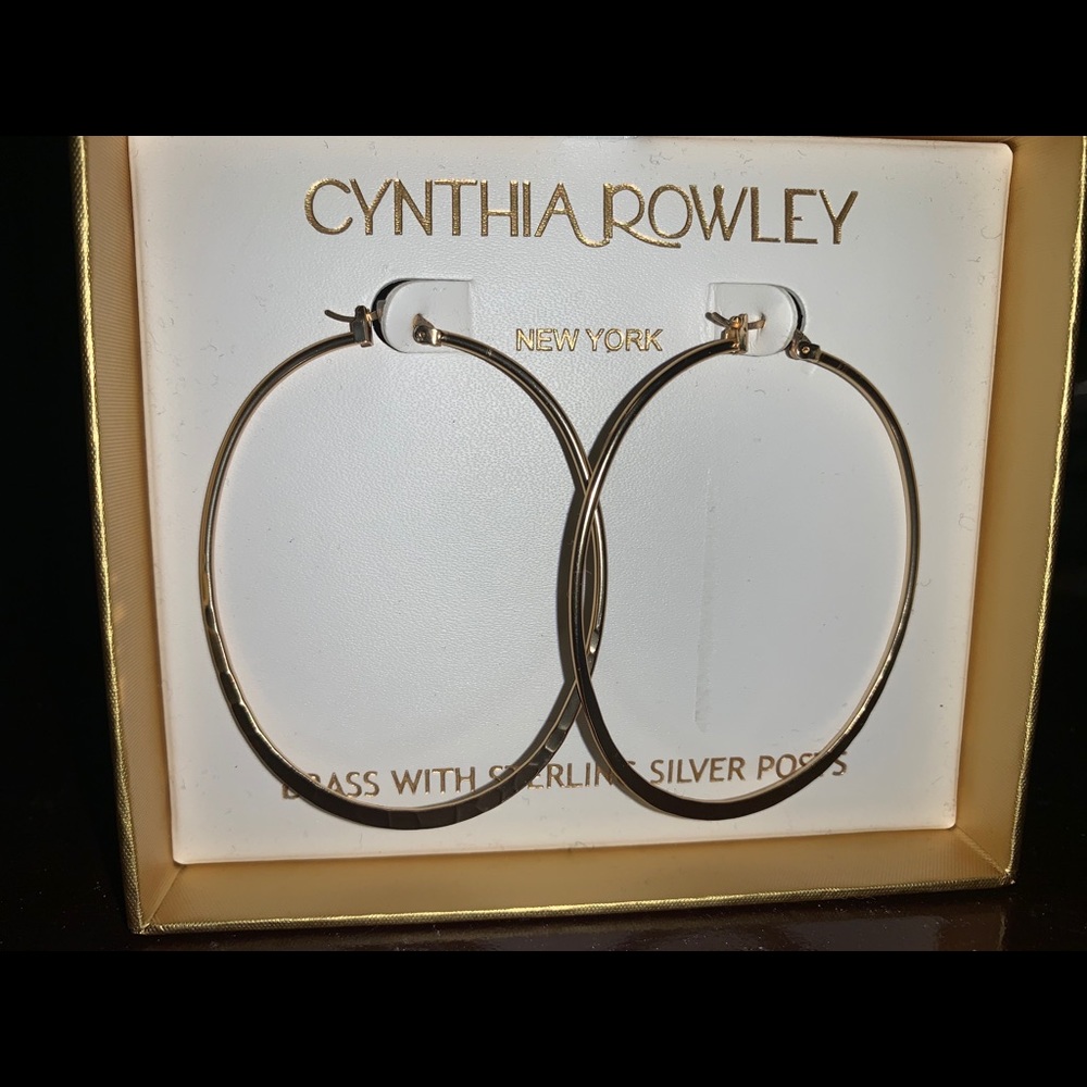 Cynthia rowley bras with sterling silver post.